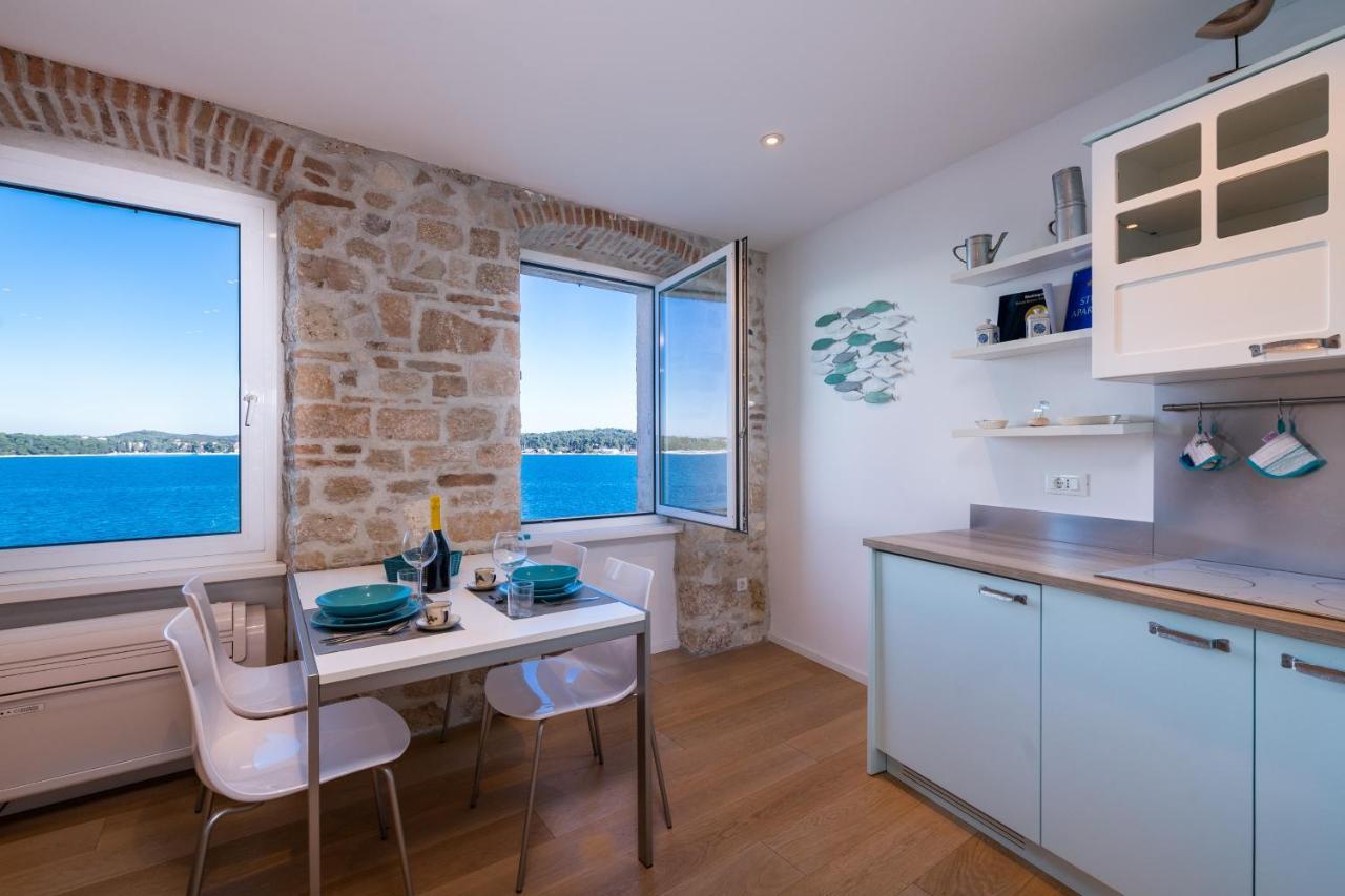 Blue Sea View Apartment Rovinj Bagian luar foto
